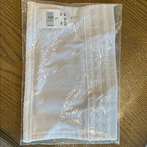 New Va Bien White Bra and Corset Expander Size Large